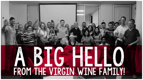 Virgin wine family group picture