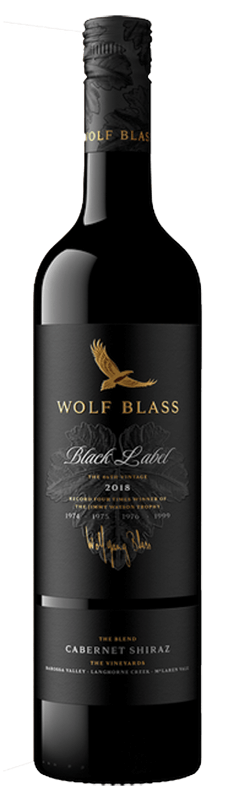 Wolf Blass Black Label Langhorne Creek McLaren Vale Cabernet 2018