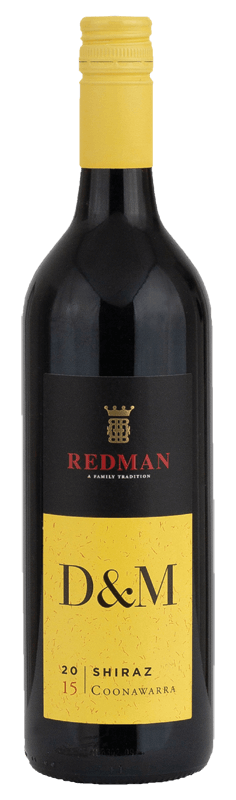 Redman D&M Coonawarra Shiraz 2015