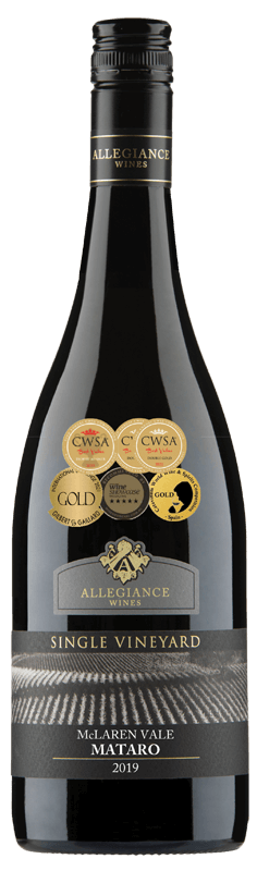 Allegiance Wines Single Vineyard McLaren Vale Mataro 2019 Allegiance Wines Single Vineyard McLaren Vale Mataro 2019