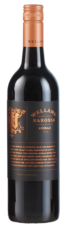 Welland Valley & Valley Barossa and Eden Valley Shiraz Welland Valley & Valley Barossa and Eden Valley Shiraz