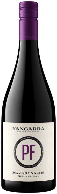 Yangarra Estate Vineyard PF McLaren Vale Grenache 2022 Yangarra Estate Vineyard PF McLaren Vale Grenache 2022