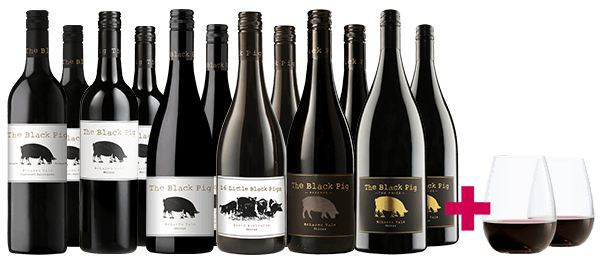 Black Pig Collection + 2 Free Glasses Black Pig Collection + 2 Free Glasses