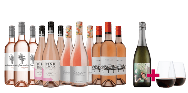 Vibrant Rosé + Free Sparkling & Glasses Vibrant Rosé + Free Sparkling & Glasses