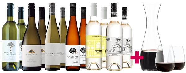Premium Whites + Free Glasses & Decanter Premium Whites + Free Glasses & Decanter