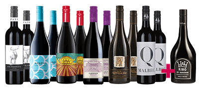 Golden Aussie Reds + FREE King of Barossa Shiraz