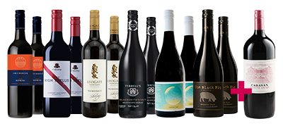 Cyber Monday Reds Dozen + Free Caravan Petite Sirah Magnum