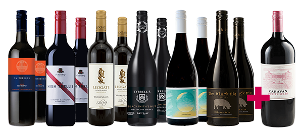 Cyber Monday Reds Dozen + Free Caravan Petite Sirah Magnum Cyber Monday Reds Dozen + Free Caravan Petite Sirah Magnum