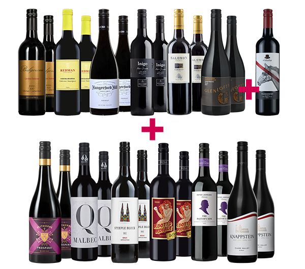 Premium & Great Value Aged Reds BULK DEAL + Free Thunderstep Shiraz
