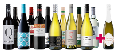 12 Reds & Whites + FREE Corryton Burge Sparkling