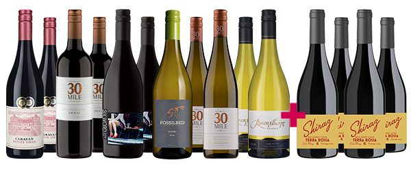 Black Friday Sale: 11 Mixed + 4 FREE Shiraz worth $260 Black Friday Sale: 11 Mixed + 4 FREE Shiraz worth $260