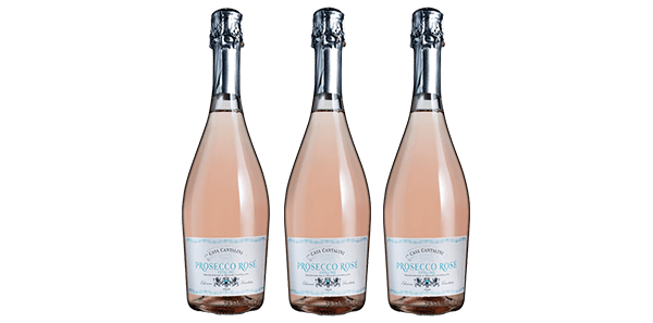 Casa Cantalini Prosecco Spumante Rosato 3-bottle Add-on
