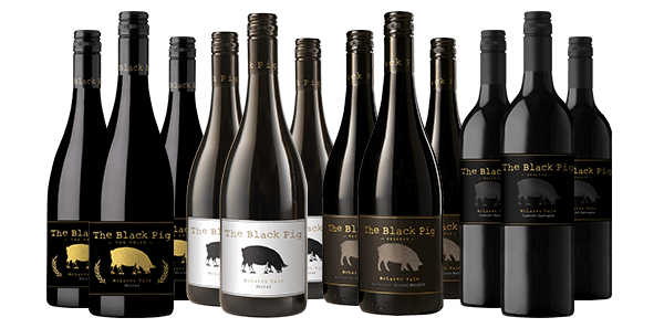 Black Pig Family Doz