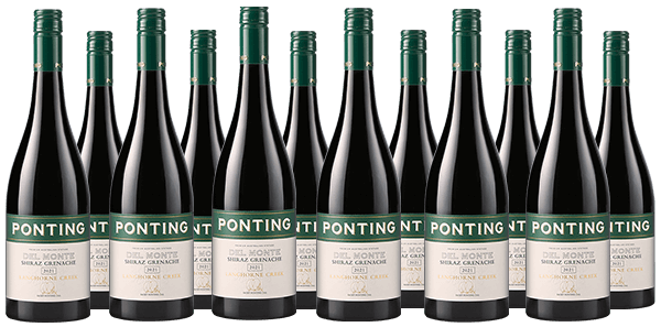 Ponting Del Monte Shiraz Grenache 12 Btls Ponting Del Monte Shiraz Grenache 12 Btls