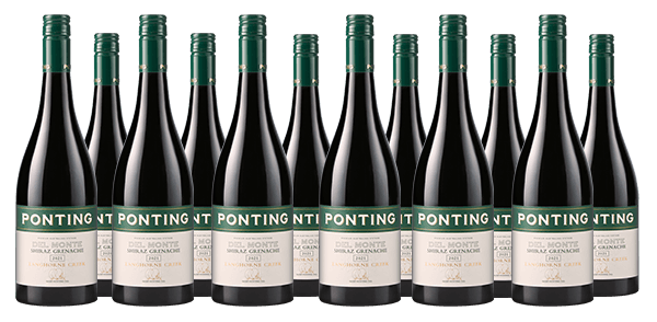 Ponting Del Monte Shiraz Grenache 12 Btls