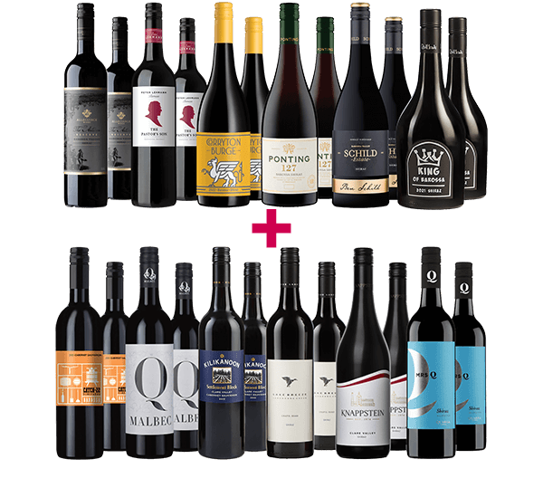Gold-medal Barossa Shiraz & Gold-medal Aussie Reds BULK Deal Gold-medal Barossa Shiraz & Gold-medal Aussie Reds BULK Deal