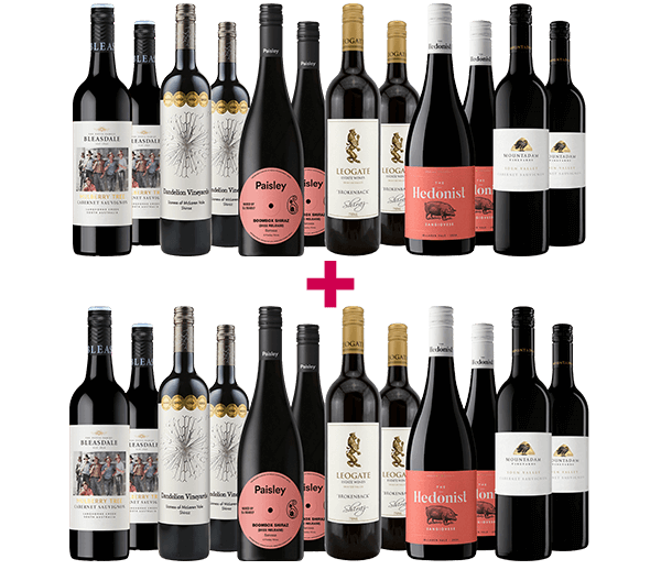Select Halliday Reds 24-bottle BULK DEAL
