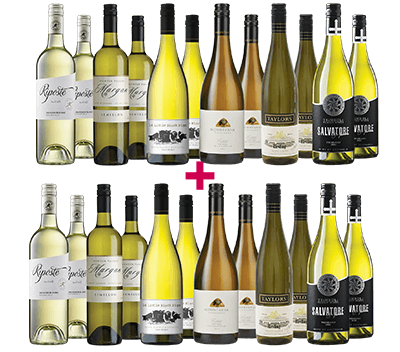 Best In Glass Aussie White Champions 24-bottle BULK DEAL