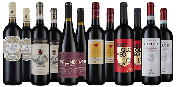 'Top-to-Toe' Italian Reds Dozen