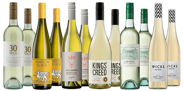 Pinot Grigio & Pinot Gris Dozen Pinot Grigio & Pinot Gris Dozen