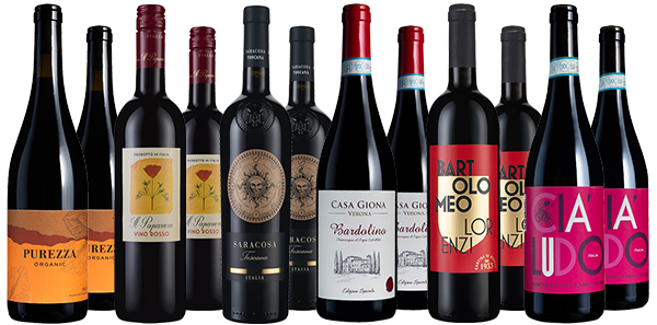 Top-to-Toe Italian Reds Dozen