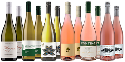 Pretty Pinks & Whites Dozen