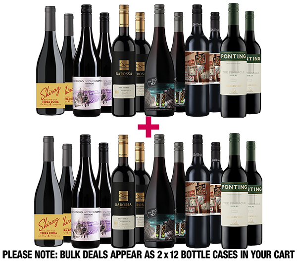 Festive Table Reds 24-bottle BULK DEAL Festive Table Reds 24-bottle BULK DEAL