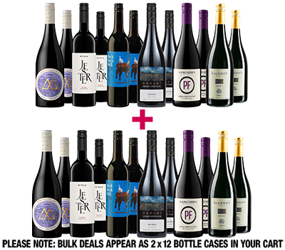 Aged Aussie Reds 24-bottle BULK DEAL