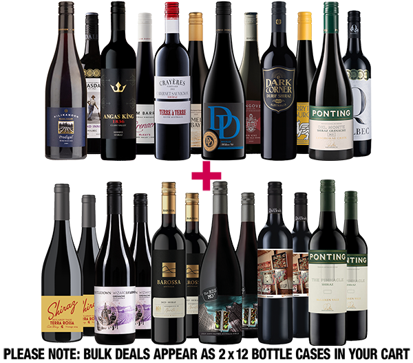 Gold Medal Showstopper Dozen & Festive Table Reds 24-bottle BULK DEAL Gold Medal Showstopper Dozen & Festive Table Reds 24-bottle BULK DEAL