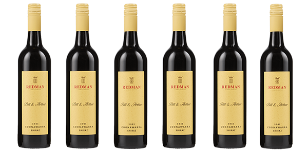 Redman Bill & Arthur Coonawarra Shiraz 6-bottle Add-on