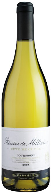 Reserve de Millenaire Tete de Cuvee Bourgogne Blanc