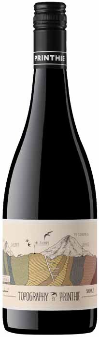 Topography by Printhie Orange Shiraz