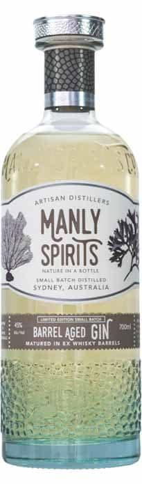 Manly Spirits Whisky Barrel Aged Gin NV